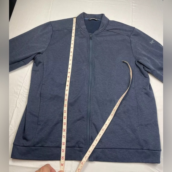 Arcteryx Dallen Fleece Full Zip Jacket Blue Men’s Sz 2XL - Picture 5 of 10